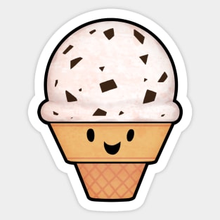 Cookies and Creme Ice cream Sticker